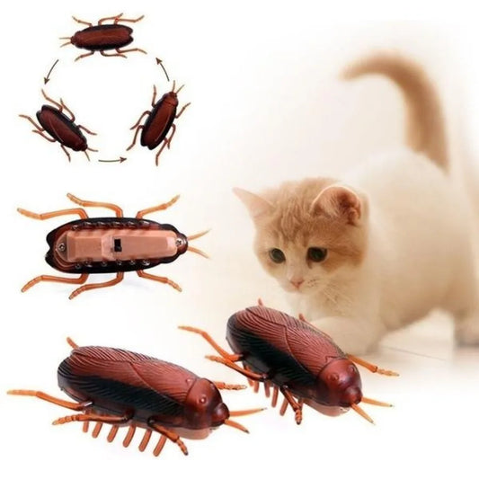 Interactive Cockroach Toy for Cats & Dogs